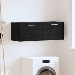 Meuble mural Chêne noir 100 x 36.5 x 35 cm Bois d'ingénierie 628684628684