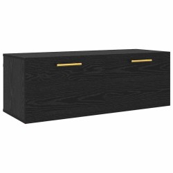 Meuble mural Chêne noir 100 x 36.5 x 35 cm Bois d'ingénierie 628684628684