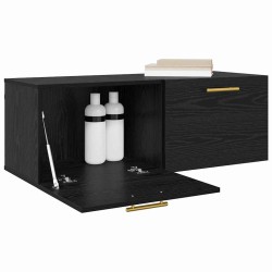 Meuble mural Chêne noir 100 x 36.5 x 35 cm Bois d'ingénierie 628684628684