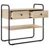 Table console Chêne Sonoma 100 x 40 x 75 cm Bois d'ingénierie 628693628693
