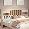 Tête de lit avec rangement 180 cm bois massif de pin 628697628697