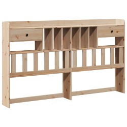 Tête de lit avec rangement 180 cm bois massif de pin 628697628697