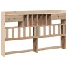 Tête de lit avec rangement 180 cm bois massif de pin 628697628697