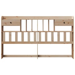 Tête de lit avec rangement 180 cm bois massif de pin 628697628697