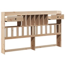 Tête de lit avec rangement 180 cm bois massif de pin 628697628697