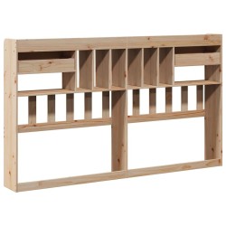 Tête de lit avec rangement 180 cm bois massif de pin 628697628697
