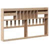 Tête de lit avec rangement 180 cm bois massif de pin 628697628697