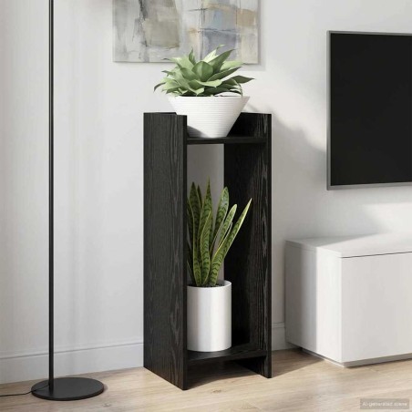 Support de Plante 2 pc Chêne Noir 30 x 30 x 80 cm 628707628707