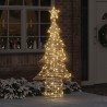 Sapin de Noël avec 240 LED Blanc chaud 181 cm PET 628711628711