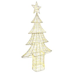 Sapin de Noël avec 240 LED Blanc chaud 181 cm PET 628711628711