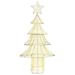 Sapin de Noël avec 240 LED Blanc chaud 181 cm PET 628711628711