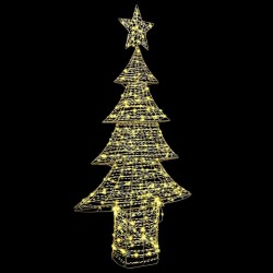 Sapin de Noël avec 240 LED Blanc chaud 181 cm PET 628711628711