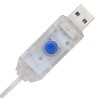 Sapin de Noël avec 240 LED Blanc chaud 181 cm PET 628711628711