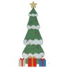 Sapin de Noël lumineux avec 3 boîtes-cadeaux 2D blanc chaud 628712628712