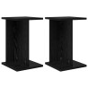 Support de Plante 2 pcs Chêne Noir 25 x 25,5 x 40,5 cm 628717628717
