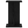 Support de Plante 2 pcs Chêne Noir 25 x 25,5 x 40,5 cm 628717628717