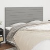 Tête de lit Gris clair 180 x 5 x 118/128 cm Tissu 628720628720