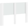Tête de lit Blanc Bois d'ingénierie 628723628723