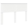 Tête de lit Blanc Bois d'ingénierie 628724628724