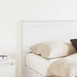 Tête de lit Blanc Bois d'ingénierie 628724628724