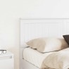 Tête de lit Blanc Bois d'ingénierie 628724628724