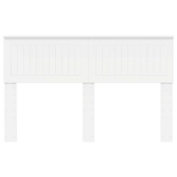 Tête de lit Blanc Bois d'ingénierie 628724628724