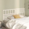 Tête de lit Blanc 206x4x100 cm Bois massif de pin 628727628727