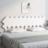 Tête de lit Blanc 196x3x80,5 cm Bois massif de pin 628729628729