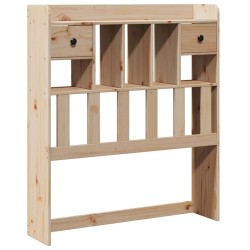Tête de lit avec rangement 90 cm en bois de pin massif 628732628732