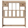 Tête de lit avec rangement 90 cm en bois de pin massif 628732628732