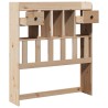 Tête de lit avec rangement 90 cm en bois de pin massif 628732628732
