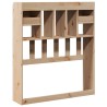 Tête de lit avec rangement 90 cm en bois de pin massif 628732628732