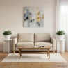 Support de Plante 2 pcs Blanc Ø29,5 x 40 cm Bois d'ingénierie 628739628739