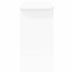 Table console Blanc 93 x 40 x 75 cm Bois d'ingénierie 628741628741