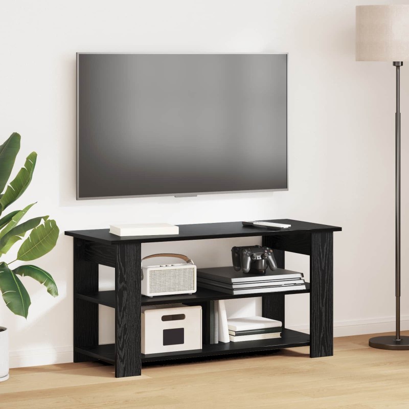 Support de télévision Chêne noir 100 x 40 x 50 cm 628742628742