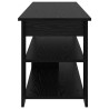 Support de télévision Chêne noir 100 x 40 x 50 cm 628742628742