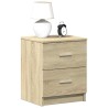 Tables de chevet 2 pcs avec 2 tiroirs Chêne Sonoma 40x36x50 cm 628743628743