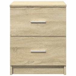 Tables de chevet 2 pcs avec 2 tiroirs Chêne Sonoma 40x36x50 cm 628743628743