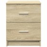 Tables de chevet 2 pcs avec 2 tiroirs Chêne Sonoma 40x36x50 cm 628743628743