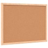 Tableau blanc magnétique avec cadre bois de pin massif 40x30 cm 628746628746