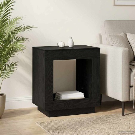 Table d'appoint Chêne noir 60 x 40 x 65 cm Bois d'ingénierie 628748628748