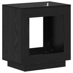 Table d'appoint Chêne noir 60 x 40 x 65 cm Bois d'ingénierie 628748628748