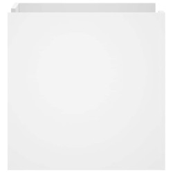 Table de chevet blanc 45x50x50 cm bois d’ingénierie 628750628750