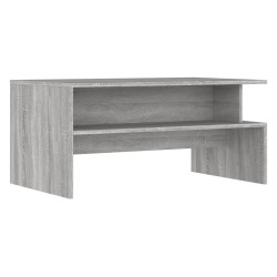 Table basse sonoma gris 90x55x42,5 cm bois d'ingénierie 628754628754
