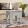 Table basse Sonoma gris 55x55x42 cm bois d'ingénierie 628755628755