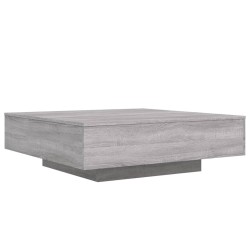 Table basse sonoma gris 100x100x31 cm bois d'ingénierie 628756628756