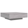 Table basse sonoma gris 100x100x31 cm bois d'ingénierie 628756628756