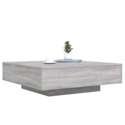 Table basse sonoma gris 100x100x31 cm bois d'ingénierie 628756628756