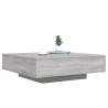 Table basse sonoma gris 100x100x31 cm bois d'ingénierie 628756628756