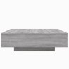 Table basse sonoma gris 100x100x31 cm bois d'ingénierie 628756628756